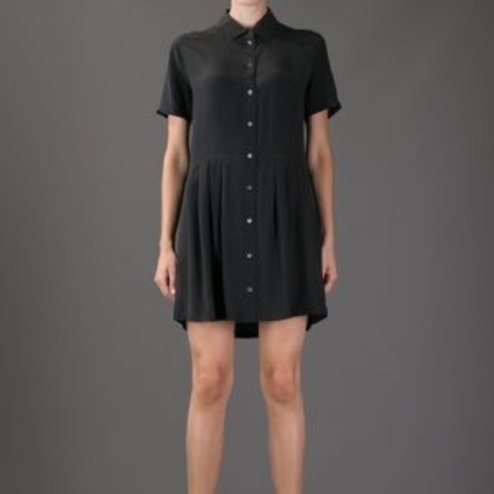 Equipment Black Naomi dress 100% silk
